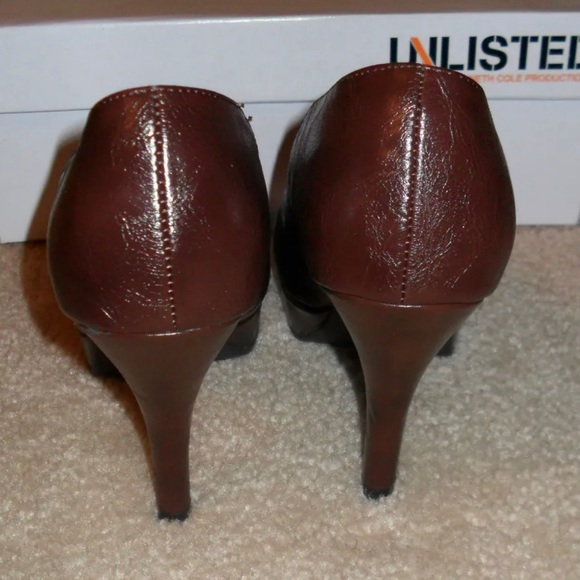 Womens Unlisted File System Platform Pump brown stone size 8.5 new in box. - Picture 3 of 4